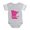 Heather Gray, variant on CafePress - Minnesota - Cute Infant Baby Football Bodysuit