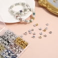 thumbnail image 2 of CHOK 700 Pcs/Pack Colorful Diamond Ring Rhinestone Spacer Beads DIY Set 700pcs Production Loose Round Jewelry Making Supplies Rhinestones Jewlery Rondelle for, 2 of 6