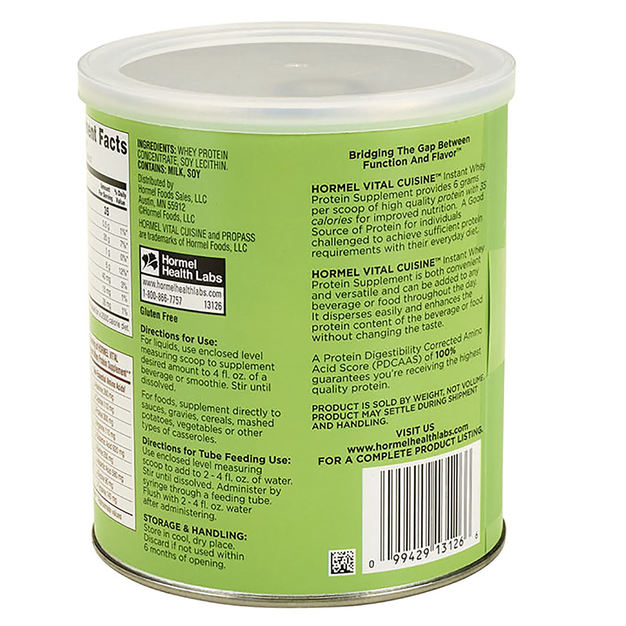 Hormel Vital Cuisine ProPass, Whey Protein Supplement Powder, 7.5 oz., 4 Ct