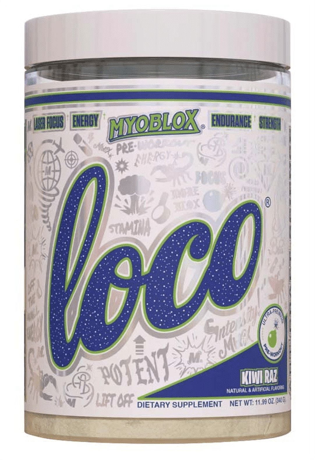 MyoBlox Loco, Kiwi Raz Flavor