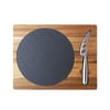 Pfaltzgraff 14 X 11-inch Slate Acacia Wood with Knife