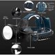 thumbnail image 3 of Headlamp Rechargeable LED Headlamp for Adults, 90,000 Lumens Super Bright 90 Adjustable Headlamp 4 Modes IPX5 Waterproof USB Rechargeable Headlamp, 3 of 5