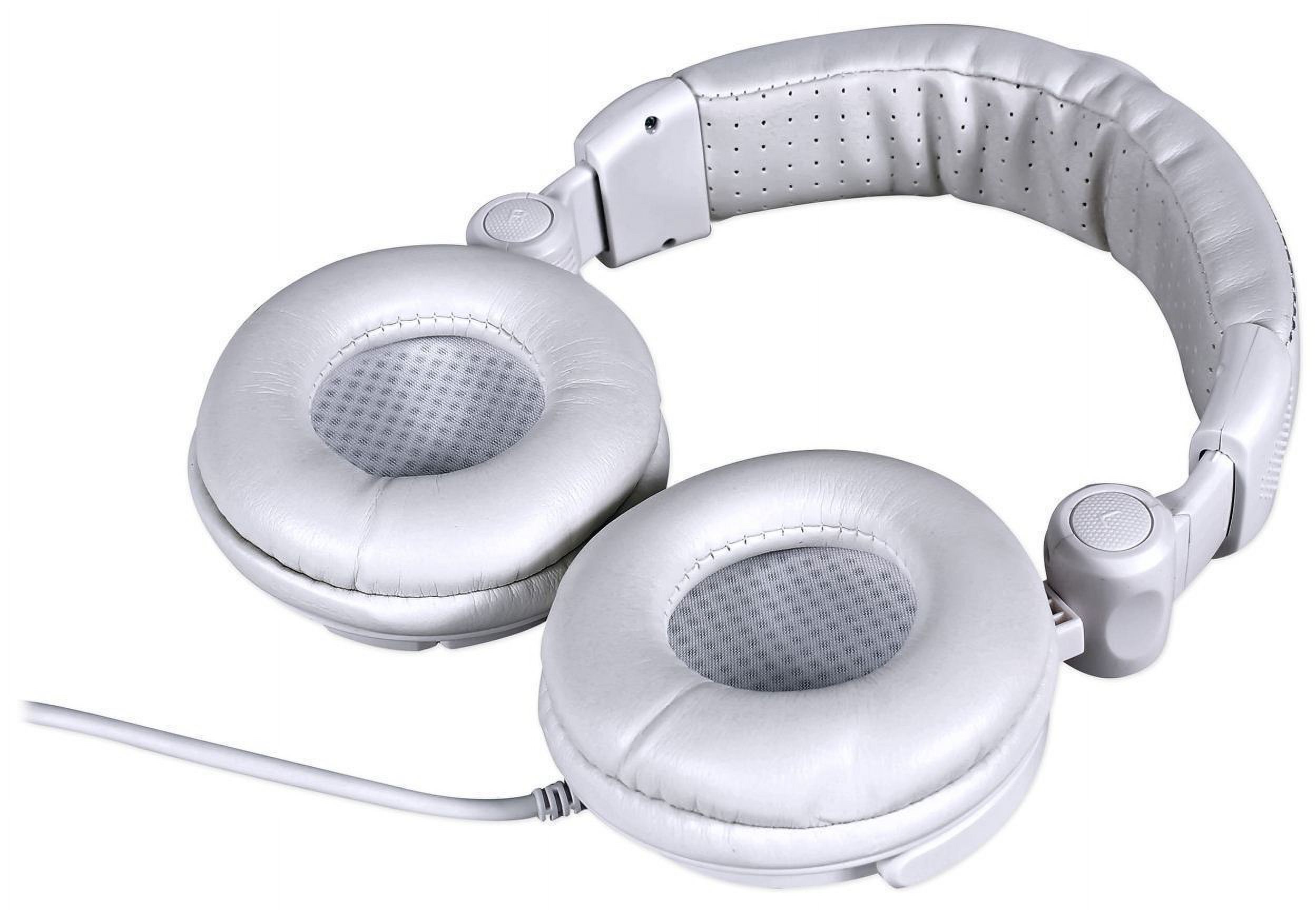 Casque DJ American Audio HP550 Snow - Couleur Blanc, Avec Câble Jack 3.5mm