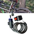 thumbnail image 4 of Bangcool Bike Lock Self Coiling Secure Heavy Duty Bicycle Lock Bike Cable Lock with Keys, 4 of 10