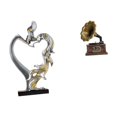 thumbnail image 1 of Figura De Resina De Pareja Romántica, Escultura Vintage Para Dormitorio, Boda, Estantería, Armario, Decoración Del Hogar Y Regalo De Inauguración De La Casa., 1 of 8