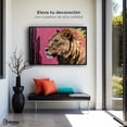 thumbnail image 3 of Cuadro Decorativo Canvas Revolution Marco Flotante Melena Majestuosa 90x60 Marco negro, 3 of 3