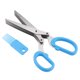thumbnail image 2 of Tijeras de Cocina Amonsee de acero Inoxidable 5 Capas color azul, 2 of 7
