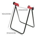 thumbnail image 5 of Road Bike Triangle Stand Vertical Bike Rack Foldable Bike Floor Stand Bike Display Wheel Hub Bracket Repair Rack, 5 of 11