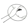 thumbnail image 2 of Bird Garden Trellis, Plant Trellis Lightweight Ease Of Use Good Support  For Lawns Black, 2 of 8