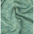thumbnail image 1 of Soimoi Tissu Crêpe polyester Vert Abstrait Imprimé 1 Yard 42 Pouces de Large, 1 of 6