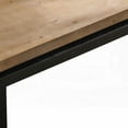 thumbnail image 3 of This Modern Industrial Coffee Table: Two-Tone Wood & Floating Top Design, 47.6" L x 23.6" W x 16.3" H, 3 of 9