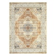 thumbnail image 4 of EastVita Area Rugs Carpets 1150Gsm 350Gsm Velvet Pearl Velvet Washed Back Folding Printed Carpet Som-Persia-Qu Ya Nong Yi Camel tone 9*12ft, 4 of 7