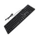 thumbnail image 5 of Teclado De Computadora De 104 Teclas, Teclado Ruso, Español, Francés, Cable De 4,9 Pies, Teclado Para Juegos En Idiomas Pequeños Con Cable USB, Para PC Portátiles, 5 of 7