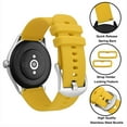 thumbnail image 4 of Silicone Watch Band 16mm Quick Release Rubber Watch Straps for Men Women,Silver Stainless Steel Buckle, 4 of 8