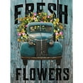 thumbnail image 3 of Hogan, Melody 15x18 Black Modern Framed Museum Art Print Titled - Fresh Flowers 1, 3 of 5