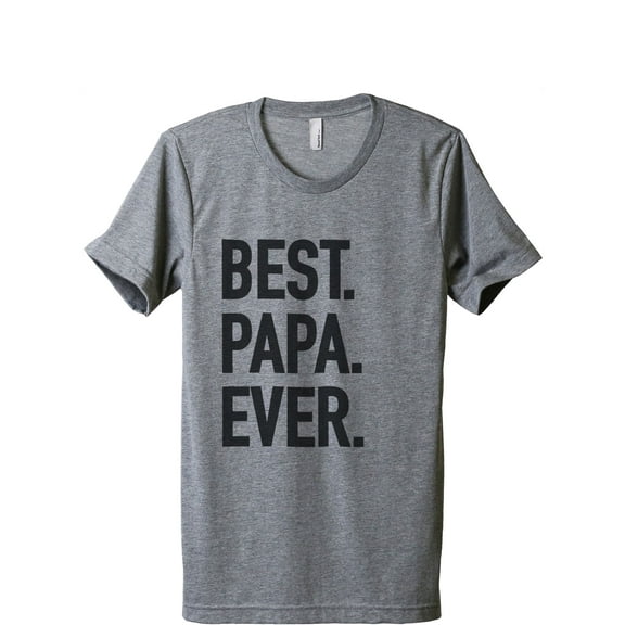 Thread Tank Best Papa Ever Men's Modern Fit T-Shirt Tee