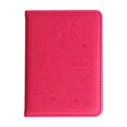 thumbnail image 1 of Methold Precioso cuaderno con cubierta de cuero PU A6, organizador de tiempo, diario Personal, notas diarias, diario de viaje, Agenda Suministros de escritura y corrección Rosa roja, 1 of 6
