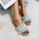 thumbnail image 5 of Zapatillas con punta abierta para mujer, sandalias cómodas, informales, cómodas, para la playa Wmkox8yii ytu5188, 5 of 6