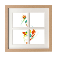 thumbnail image 1 of Football player Bicycle Kick pattern Pantalla de escritorio de pared de marco 4 aperturas, 1 of 4
