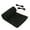 Black, variant on 1 Set Car Hand Sewn DIY Steering Wheel Cover Breathable 38cm Stitch on Wrap Suede Black Stitches