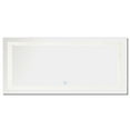 thumbnail image 5 of Dyconn Faucet Edison Crystal Horizontal/Vertical Wall Mounted Backlit LED Bathroom Vanity Mirror with Touch ON/OFF/Dimmer & Anti-Fog Function (88"W X 38"H), 5 of 6