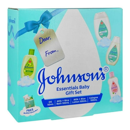 Johnson's Baby Gift Set (Baby Gift Box) 4PC