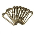 thumbnail image 2 of 50 Library File Drawer Door ID Name Tag Label Holder Frame Brass, 2 of 6