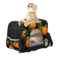 thumbnail image 6 of Tangerine Carrier Bag with 900D Oxford Cloth Base and Nylon Webbing Strap, 17x10x11.8 inches - Ideal for Small Dogs and s, 6 of 7