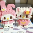 thumbnail image 5 of Disney 108 Style Stitch LinaBell Hello Kitty Building Blocks Princess Cartoon Figrues Bricks Children's Assembly Toys Model Gift, 5 of 5