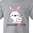 thumbnail image 4 of Inktastic Grandma Loves Me- bunny family Youth T-Shirt, 4 of 5