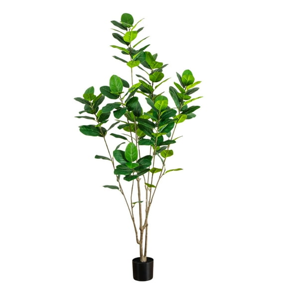 Nearly Natural 7ft. Artificial Minimalist Audrey Ficus Tree