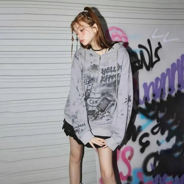 Sweat style americain femme sale