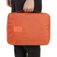 thumbnail image 1 of DINIWELL Hombres Camisa de Viaje Portátil Estuche Corbata Bolsa de Almacenamiento de Ropa Orgnizar Protección contra el Polvo Naranja, 1 of 8