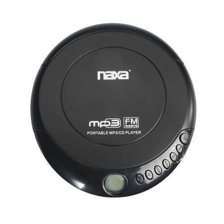 Slim Personal MP3/CD Player with 100 Second Anti-Shock & FM Scan