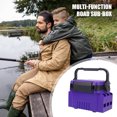 thumbnail image 4 of Estuche de señuelo portátil de doble capa Caja de cebo Luya de gran capacidad para pesca al aire libre FLhrweasw Nuevo, 4 of 9