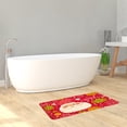 thumbnail image 3 of Christmas Bath Rug Fashion Decorative Absorbent Non-slip Shower Rug Bath Mat, 3 of 6