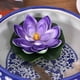 thumbnail image 2 of Billuyoard Ramo de plantas artificiales de flores falsas de loto de tacto Real para decoración del hogar para fiesta de boda Decoración azul, 2 of 6