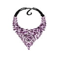 thumbnail image 1 of Gargantilla de diamantes de imitación para mujer, collar de moda, festival, vacaciones, aniversario, compromiso, escuela, citas, joyería para Ropa, zapatos y accesorios Miscelánea Púrpura claro Sonducket  AP014488-06, 1 of 6