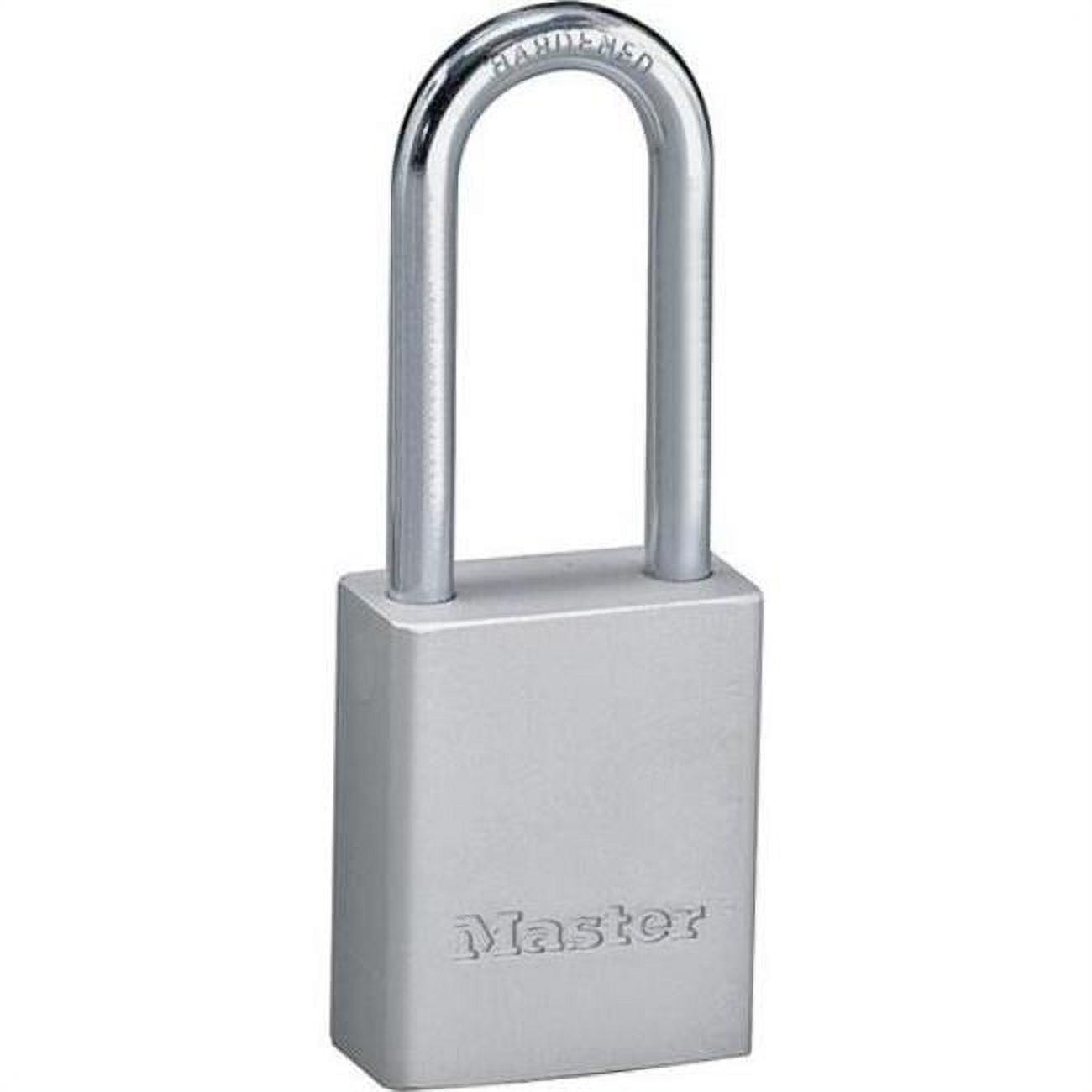 Master Lock 1-1/2" Solid Steel Long Shackle Padlock photo 1