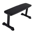 thumbnail image 4 of Banco de pesas para prensa, banco plano profesional de alta resistencia, banco de ejercicios para gimnasio en casa, ejercicio, levantamiento de pesas, Negro, 4 of 8