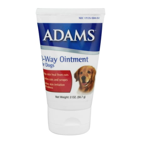 Adams 3-Way Ointment for Dogs, 2.0 OZ