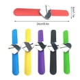 thumbnail image 3 of Minnieouse Brazalete magnético, diseño práctico compacto sin esfuerzo, alfiletero de costura, pinzas para el pelo, muñequera, accesorio de Cuidado del cabello rojo, 3 of 6