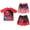 Multicolor, variant on Marvel Spider-Man Toddler Boys Rash Guard and Swim Trunks Outfit Set Toddler to Big Kid