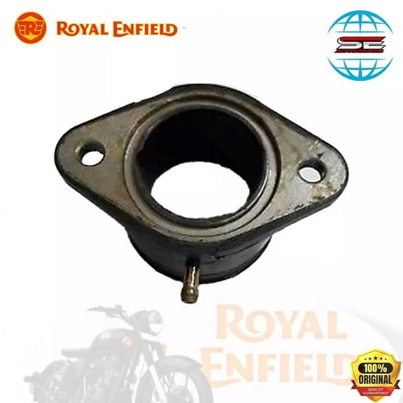 Royal Enfield adapter-carburetor to cyl head for bullet 350 interceptor 650