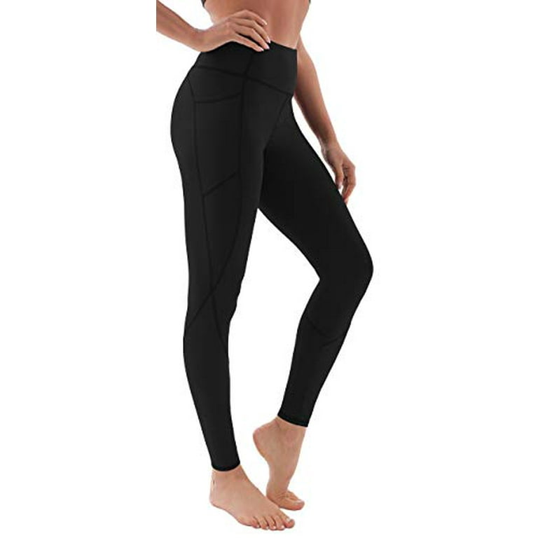 AFITNE Women's Fleece Lined Yoga Pants High Waisted Flare Leggings Water  Resistant Warm Thermal Bootcut Pants with Pockets, Black, Small :  : Clothing, Shoes & Accessories