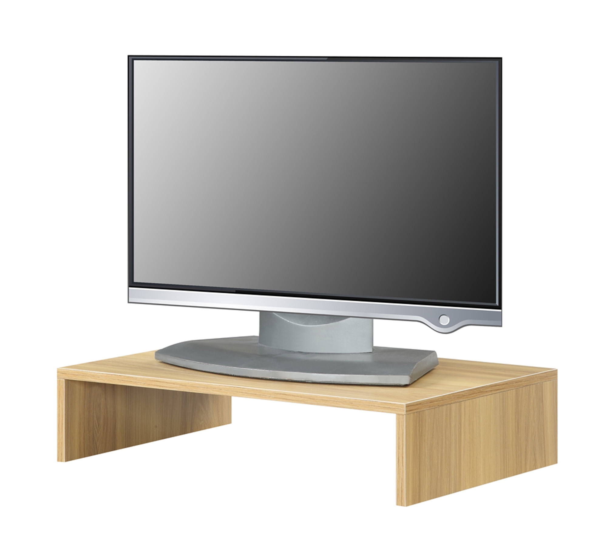 Designs2Go Small TV/Monitor Riser for TVs up to 26 Inches, Light