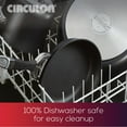 thumbnail image 4 of Circulon Symmetry Hard-Anodized Nonstick Essential Pan with Lid, 12-Inch, Black, 4 of 8