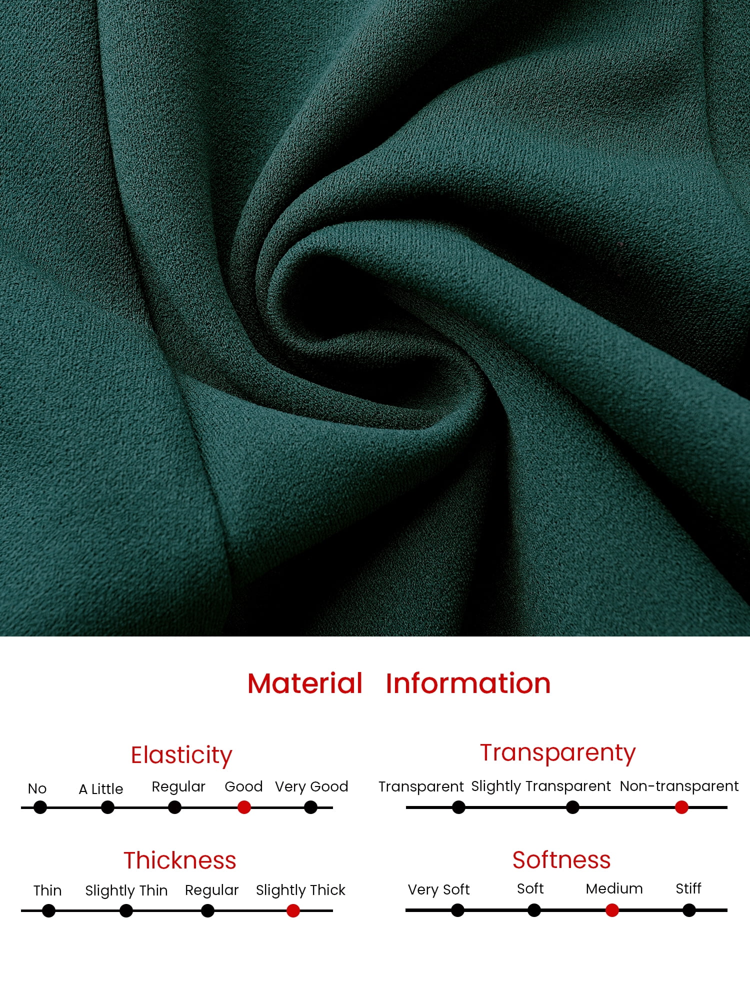 DARING DIVA Women's High Elastic Waist Fishtails Midi Skirts for Work XL Green Blue