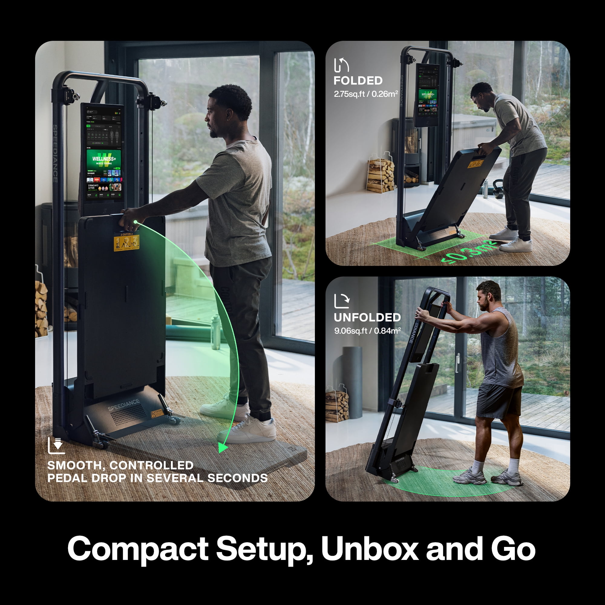 Speediance AI-Powered Smart Home Gym System, Multi-functional Smith Workout Machine & Full Body Strength Training Fitness Equipment, All-in-One Training Machine with Digital Weight Gym Monster 2