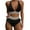 ZC Black, variant on Womens Swimsuits Two Piece Separate Bikini Set Color Block Beachwear Blue Women Bathing Suits L